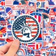 thumbnail image 5 of AYKHKYA 4th of July Sticker, 50 Pcs Patriotic American Independence Day Stickers for Teens Adults, Cars Water Bottles Trucks Laptop Scrapbook Phone Skateboard Bike Luggage Bumper Stickers, 5 of 9
