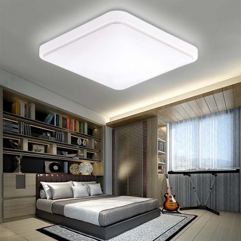 Cool White Bright Square LED Ceiling Down Light Panel Wall Kitchen Bathroom Lamp 