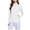 *White, variant on VBVC Women's UPF 50 Zip Up Sun Protection Jacket,Long Sleeve Workout Outdoor Shirt For Women,Ladies' Lightweight Quick Dry Top with Thumb Holes and Pockets,Blue,S-2XL