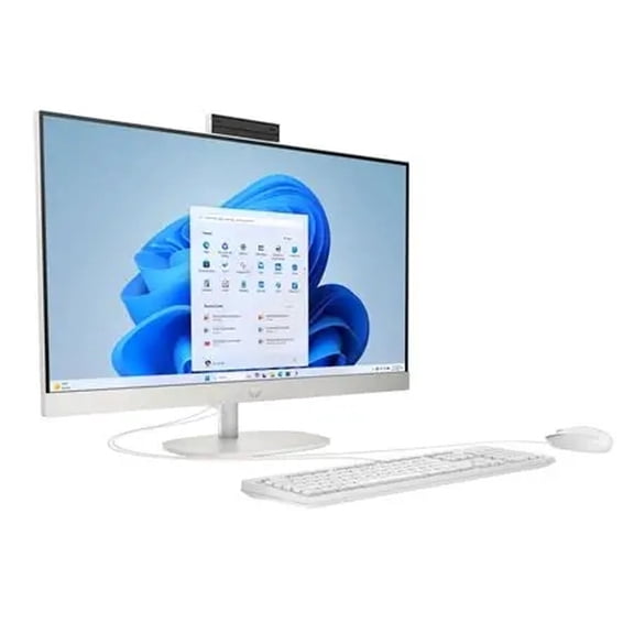 Restored HP 27" All-in-One Touchscreen Desktop - Intel Core Ultra 7 255U - FHD (1920 x 1080) - 32GB Memory - 1TB SSD - Windows 11 Home