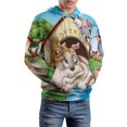 thumbnail image 6 of Tom And Jerry Mens Womens Novelty Hoodie 3D Print Pullover Hooded Long Sleeve Sweatshirts Tops Blouse with Pocket, 6 of 8