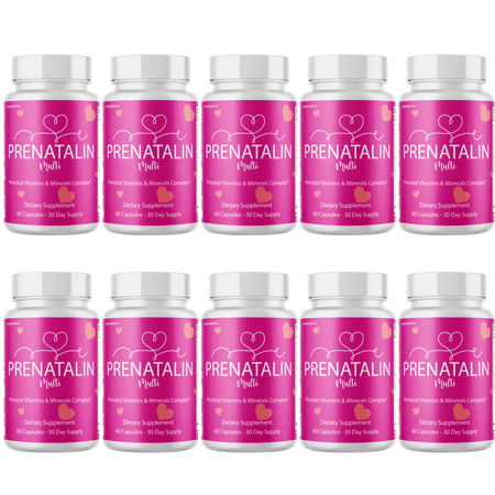 Prenatalin- Prenatal Formula Advanced Blend of Vitamins and Minerals-10 Bottles
