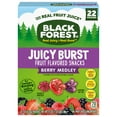 thumbnail image 2 of (5 pack) Black Forest Juicy Burst Fruit Flavored Snacks, Berry Medley, 0.8 oz, 22 Count, 2 of 6