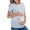 Gray, variant on Tejiojio Maternity/Labor/Nursing Clothing Pregnant Womans Solid Color Print Short Sleeve Woman Casual Clothe Top