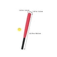 thumbnail image 3 of 1 Set of Handheld Baseball Bat Practical Plastic Baseball Bat Stylish Plastic Stick for Baseball Sports Bat, 3 of 8