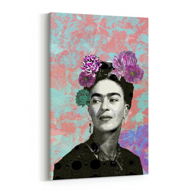 Frida with Flowers in her Hair Illustrations Frida Kahlo 24