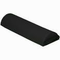 thumbnail image 1 of 6" Diameter Deluxe Oversized Massage Table 25" Half Bolster - Charcoal Black, 1 of 2