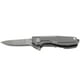 thumbnail image 4 of Cuchillo de camping con hoja de acero de Damasco, mango de aleación de titanio, cuchillo de bolsillo plegable para exteriores, color gris, 4 of 8