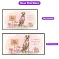 thumbnail image 5 of Happy Mother's Day Weimaraner Love Dog Mom Heart Flower Desk Mat Full Keyboard Mouse Pad Weim Gray Ghost Dog Lover Large Mousepad - 12004, 5 of 5