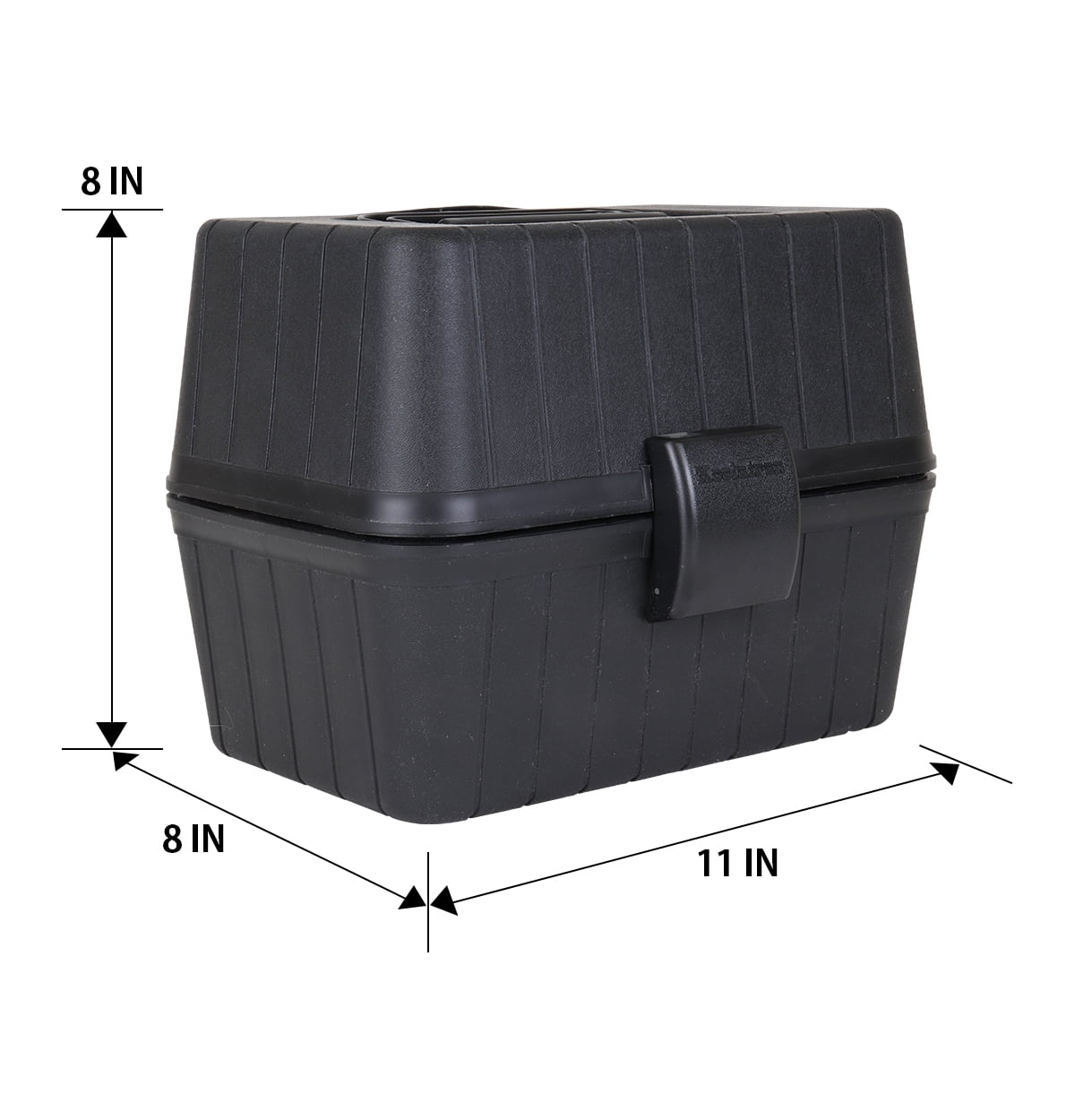 Koolatron 12V Heating Lunch Box Stove 1.6 Qt, 1.5 L, Classic Construction Worker Classic Black Lunchbox for Car, SUV, Truck, RV, Boat