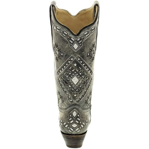 Corral top sparkle boots