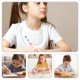 thumbnail image 3 of 20 lápices apilables con forma de muñeco de nieve, accesorios para estudiantes y niños., 3 of 8