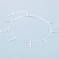 thumbnail image 3 of Pulsera Vintage Cruz Plata Ley 925 Para Mujer Ajustable Xtellar plateado, 3 of 4