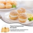thumbnail image 3 of Cajas Redondas de Plástico Transparente para Cupcakes - 50 pieces Domos para Reposteria Cajitas para Dulces, Mini Domos para Charcuteria, para Boda, Fiestas, Regalos, 3 of 4