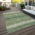 thumbnail image 6 of Addison Rugs Chantille Indoor/Outdoor Transitional Stripes Green Washable Rectangle Rug, 5' x 7'6", 6 of 6