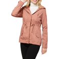 thumbnail image 4 of ORUYROP Women's Lightweight Front Zipper Solid Utility Anorak Hoodie Vest/Jacket, 4 of 7