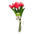 thumbnail image 1 of Bouquet Mainstays Artificial Tulipán Rosa, 1 of 4