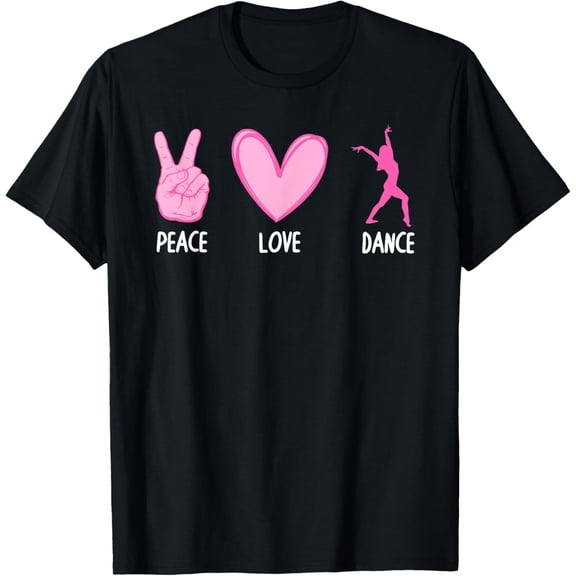 Exquisite and comfortable-Cool Dance Art For Girls Women Dancing Lover Lyrical Dancer T-Shirt