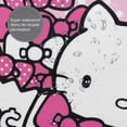 thumbnail image 4 of Hello Kitty Shower Curtain, Waterproof Bathroom Shower Curtains, Washable Cloth Shower Curtain With 12 Hooks, 72 "W X 72" L, 4 of 9