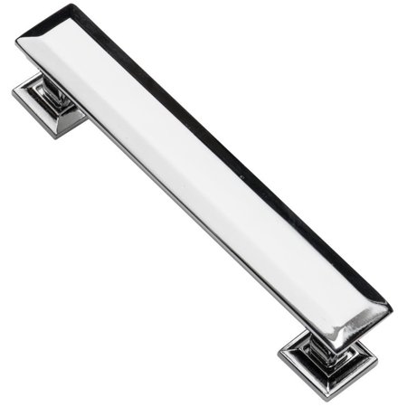 chrome pulls cabinet drawer polished pull handles pack inch hardware southern hills knobs modern handle kitchen englewood square center cabinets