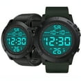 thumbnail image 5 of Pzocapte Men's Digital Fashion Mens Watches Sport Sport Watches for Men Men Watches G Shock, 5 of 7