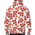 thumbnail image 7 of Lsque Tomato Pattern Casual Men's Hoodie,Hooded Sweatshirt with Kangaroo Pocket,Pullover Hoodie-Medium, 7 of 7