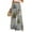 Gray, variant on Ladies' Loose And Casual Christmas Printed Wide Leg Pants With Elastic Waistband Drawstring And Pocket Pants, Comfortable Home and Sleepwear Bottoms for Winter, Hot Pink, L