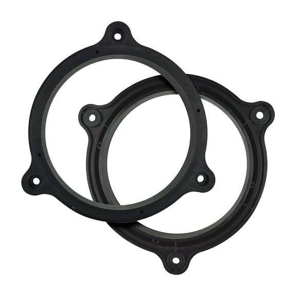 Audiopipe Installation Solution - Factory Car Speaker to Aftermarket Speaker Adapter/Spacer (Ring-PVC-NI-6)