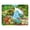 Dinosaur, variant on 3D LiveLife Magnet - Unicorn Bliss from Deluxebase. Lenticular Fantasy Animal Refrigerator Magnet. Decorative 3D Unicorn Flat Magnets. Cute Small Magnets for Fridge, Dishwasher and Whiteboard.