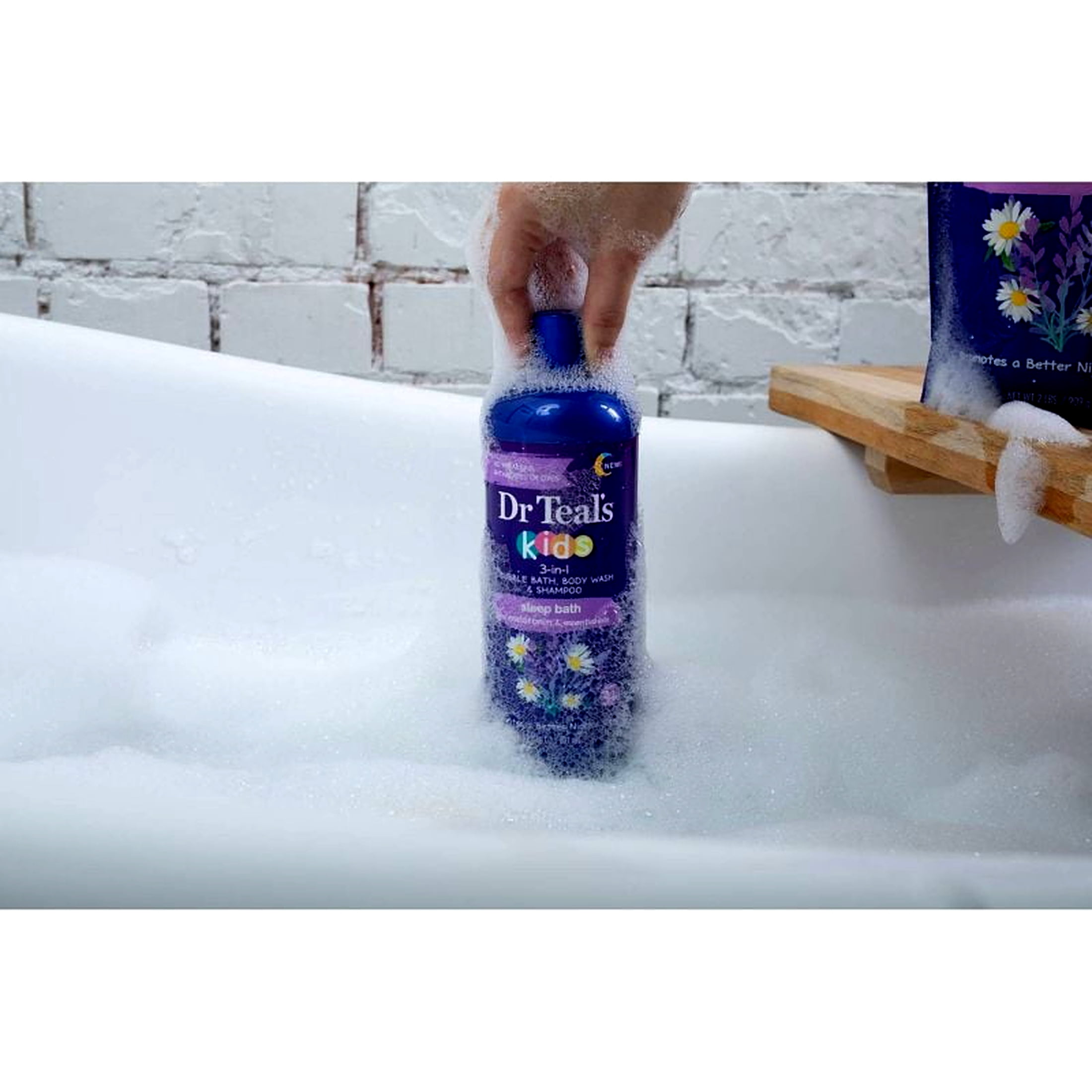 Dr Teals Kids 3-In-1 Shampoo / Bath / Body Wash Sleep Bath 20oz (Pack of 2)