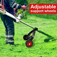 thumbnail image 3 of Lawn Mower Wheel Attachment, Lawn Mower Auxiliary Wheel, Suitable for Lawn Mower, Weeder, Brush Cutter, Garden, 3 of 6