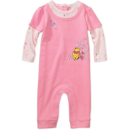 Disney - Newborn Girls' Winnie the Pooh Romper
