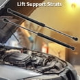 thumbnail image 2 of Soportes de elevación únicos Bargains para Ford Focus MK3 2012-2018, resorte de gas para el capó delantero negro con soporte de montaje, junta, 2 juegos, 2 of 7