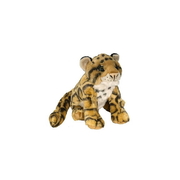 Wild Republic Cuddlekins Clouded Leopard Stuffed Animal, 12 Inches