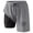 Z103-Grey, variant on Shorts Men Fashion Solid Color Quick-Dry Vacation Beach Shorts with Soft Mesh Lining Upf 50+ Sun Protection Swimwear Bathing Suits