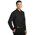 thumbnail image 4 of Port Authority S663 SuperPro Twill Shirt, White, 4XL, Mens Casual Button Down Shirts, 4 of 6