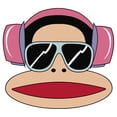 thumbnail image 2 of Women's Paul Frank Julius Cool Headphones  Graphic Tee White Medium, 2 of 4
