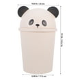 thumbnail image 2 of Luxshiny Papelera Con Con De Panda Multiusos Para Cocina Auto Y Exteriores, 2 of 8