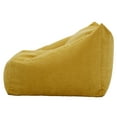 thumbnail image 6 of Overman USA Cooper Soft Filled Dorm Bean Bag Chair - Chloe Marigold, 6 of 6
