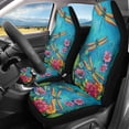 thumbnail image 2 of XYZCANDO Auto Front Seat Covers Dragonfly Print 2 pcs Car Seat Covers Set Soft Van Truck Sedan Protector Washable Car Seat Cover Front Seats, 2 of 10