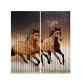 thumbnail image 3 of Lot de 2 Panneaux Impression Numérique Rideaux 3D 140x100cm Chevaux, 3 of 8