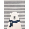 thumbnail image 2 of Unique Loom Whimsy Kids Collection Area Rug - Snowman (9'  x 12' Rectangle Gray/Ivory), 2 of 9