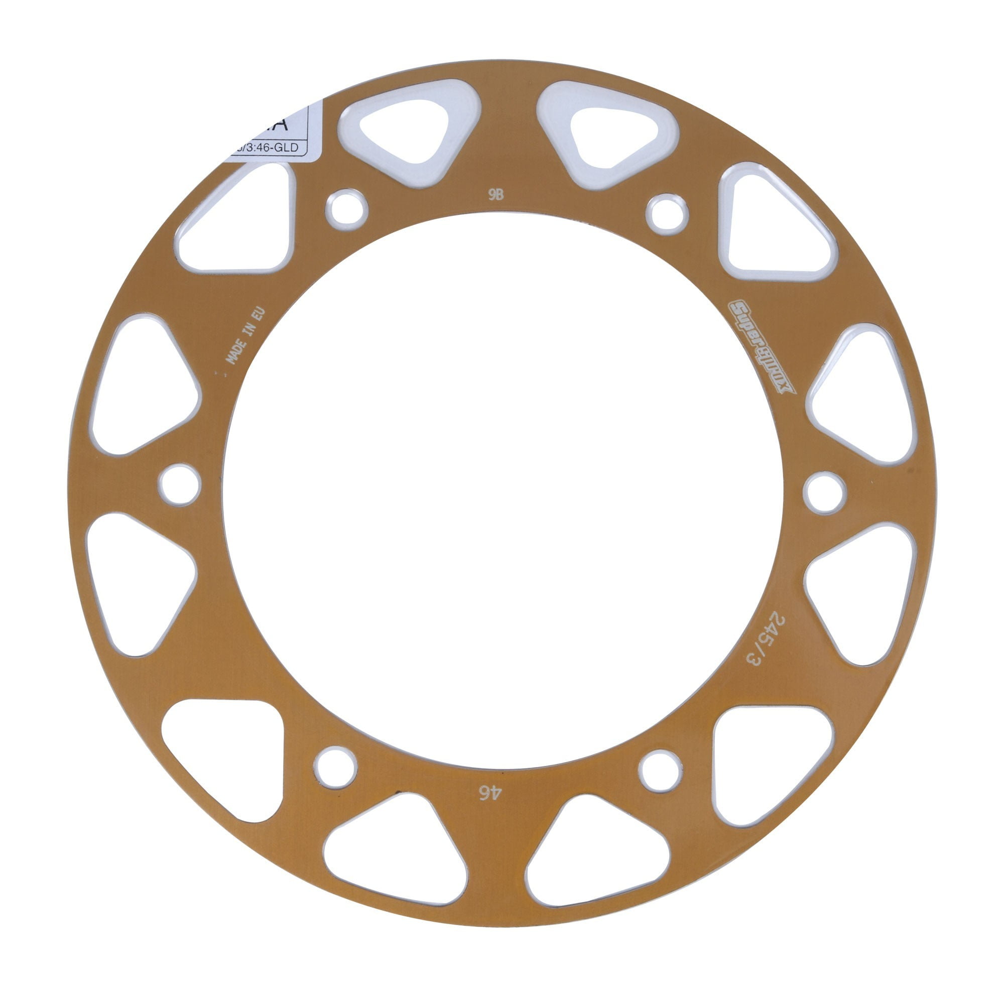 Supersprox Edge Color Disc Gold (RACD-2453-46-GLD) for Honda XR600R 88-90