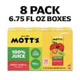 thumbnail image 3 of Mott's 100% Juice Fruit Punch Juice, 6.75 fl oz, 8 Count Boxes, 3 of 17