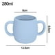 thumbnail image 2 of Taza Preescolar de Silicona - Taza Abierta de Entrenamiento para Bebés con Asa, Adecuada para Niños Mayores de 6 Meses, 2 of 5