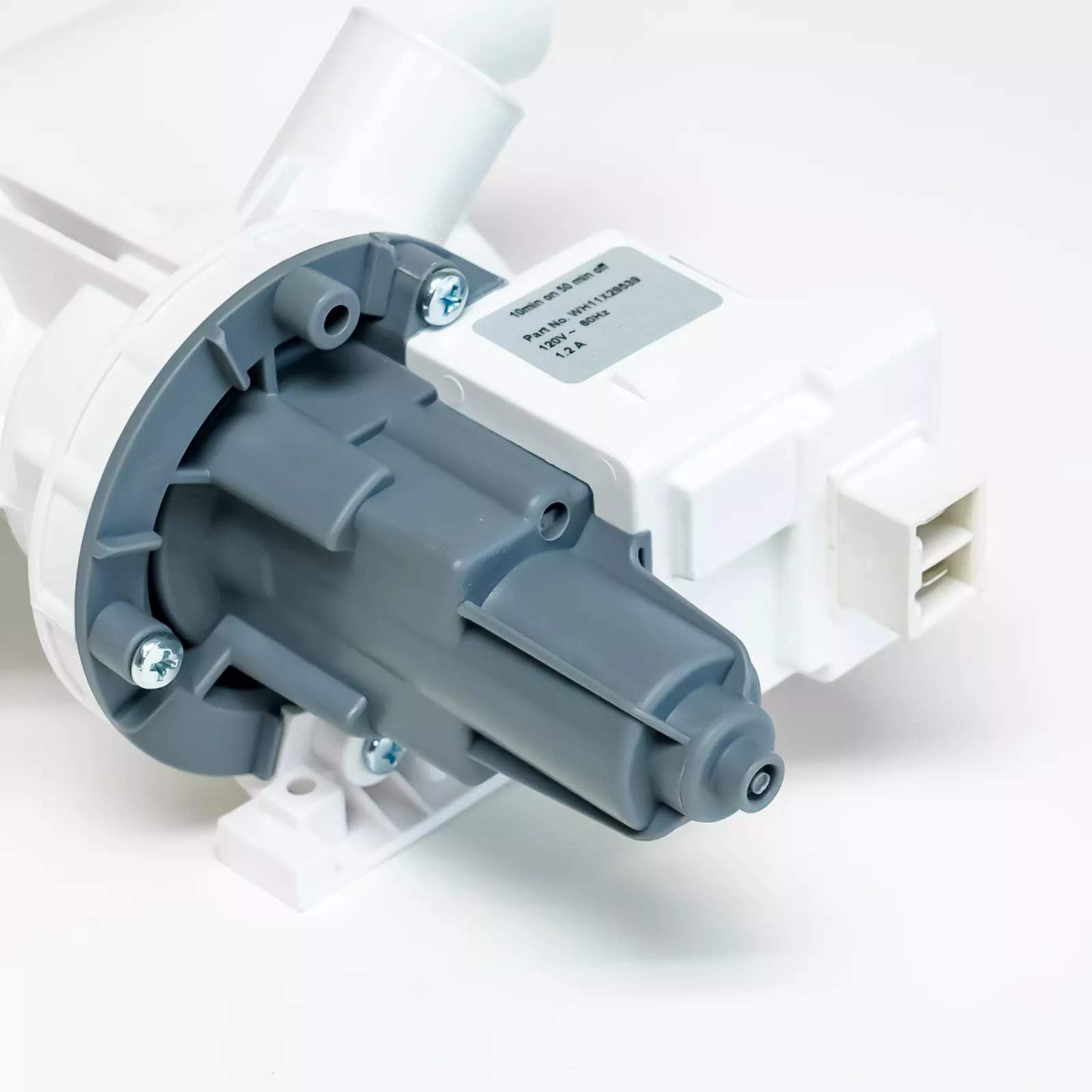 Quick Installation Drain Pump Assembly for GE Dishwasher DIY Replacement with Ease Pump Spare Part
