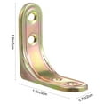 thumbnail image 2 of 20 Pcs Corner Brace L Bracket Heavy Duty Right Angle Brackets Joint Fastener, 2 of 9