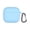 Blue, variant on RotHome Soft Silicone Protective Case Cover Compatible with Bluetooth Earphones, Shockproof Anti-Loss Skin Sleeve with Keychain for Adults, 1 Pack
