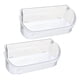 thumbnail image 4 of Estante para puerta de refrigerador, organizador para refrigerador, organización extraíble, contenedor de almacenamiento de alimentos para cocina, 2, 4 of 9