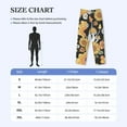 thumbnail image 4 of Susaid Mushrooms Honeycomb Print Mens Pajama Pants Set Sleep & Lounge Pants, PJ Bottoms with Pockets and Button Fly-XX-Large, 4 of 6